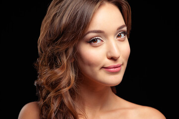 Obraz premium Sexy young woman looking at the camera
