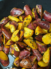 写真素材：家庭料理の大学芋
