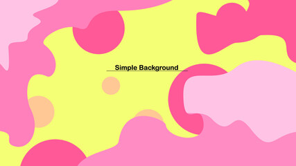 illustration of a pink background