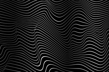 Wave Stripe Background - simple texture for your design. EPS10 vector.