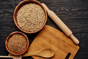 cereal Cooking breakfast Ingredients kitchen view from above