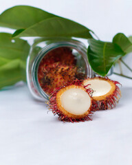 Rambutan fruit contains nutrients that offer a myriad of benefits for the body. The word 