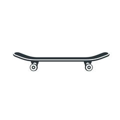 skateboard side view