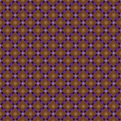 Glowing table with pink dots on a golden brown background.