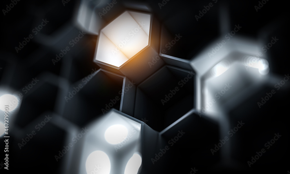 Poster innovative technologies image . mixed media