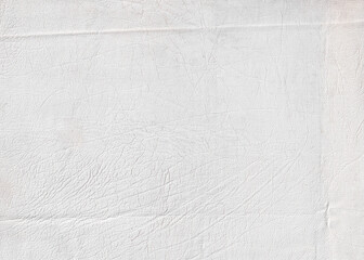 Clean old vintage white leather texture background