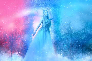 fabulous winter nymph © Andrey Kiselev