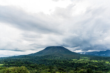 Naklejka na ściany i meble Arenal volcano in Costa Rica