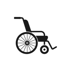 wheelchair icon design template vector