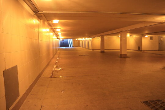 Underground pedestrian crossing.
