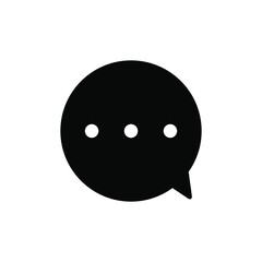 Speech message icon