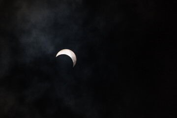 Obraz na płótnie Canvas moon eclipse