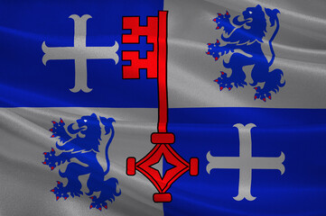 Flag of Betzdorf in Luxembourg