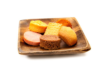皿に盛ったクッキー