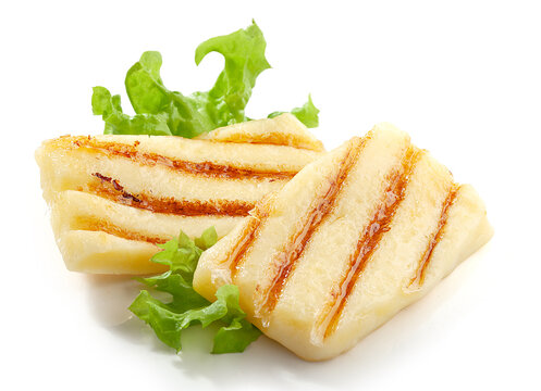 Isolated grilled cheese