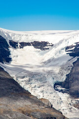 Fototapeta na wymiar Athabasca Glacier, Jasper, Canada