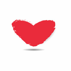 Naklejka na ściany i meble Heart illustrations, Love symbol icon set, love symbol vector