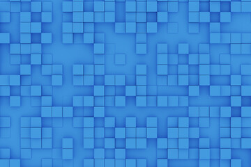 3D Abstract geometric shapes background