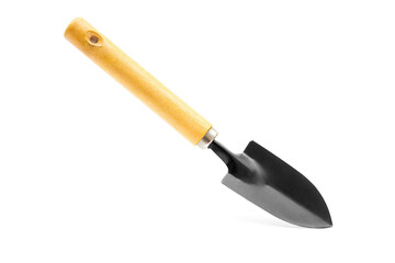 Hand shovel isolated on white