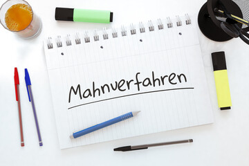 Mahnverfahren