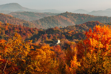October autumn colours. Colourful Croatia