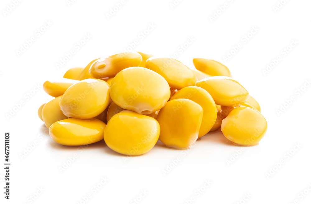 Wall mural pickled yellow lupin beans