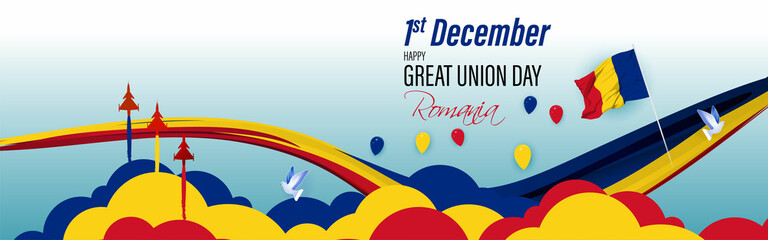 Vector illustration of happy National United Arab emirates day