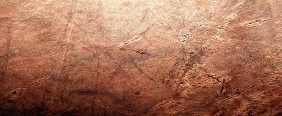 Dark grunge background with scratches, Scary red dark walls, concrete cement texture for background