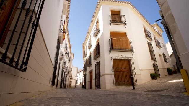 Velez Rubio street in Almeria Spain