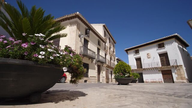 Velez Rubio street in Almeria Spain