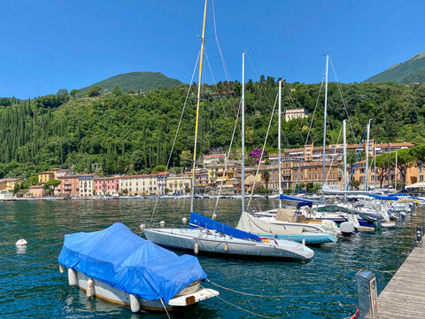 Hafen von Toscolano