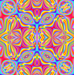 Bright abstract background with bright motley pattern