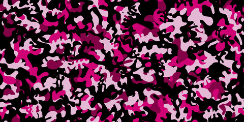 Camouflage background. Seamless pattern.Vector. 迷彩パターン テクスチャ 背景素材 © tabosan