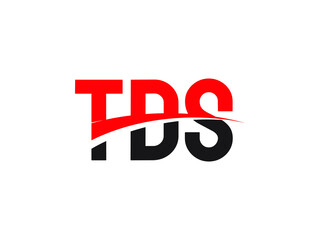 TDS Letter Initial Logo Design Vector Illustration