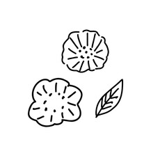 お花のイラスト素材