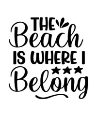 Summer SVG Bundle, Beach Svg, Mermaid Shirt Quotes