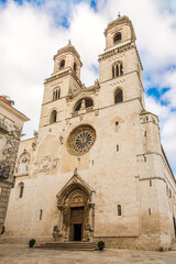 View at the Cathedral of Assumption of St.Mary in Altamura, Italy