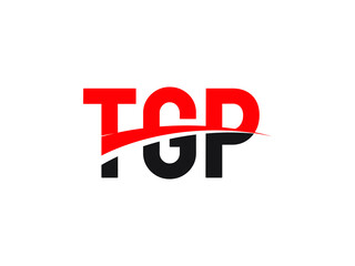 Obraz premium TGP Letter Initial Logo Design Vector Illustration
