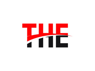 THE Letter Initial Logo Design Vector Illustration