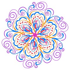 Mandala Graphic trendy rangoli art