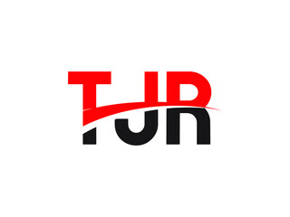 TJR Letter Initial Logo Design Vector Illustration