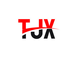 Fototapeta premium TJX Letter Initial Logo Design Vector Illustration