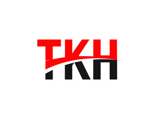 Obraz premium TKH Letter Initial Logo Design Vector Illustration
