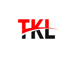 TKL Letter Initial Logo Design Vector Illustration