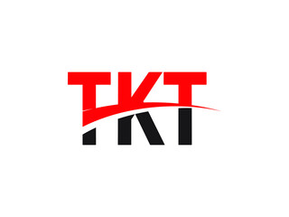 TKT Letter Initial Logo Design Vector Illustration