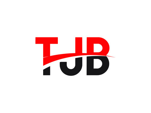 TJB Letter Initial Logo Design Vector Illustration