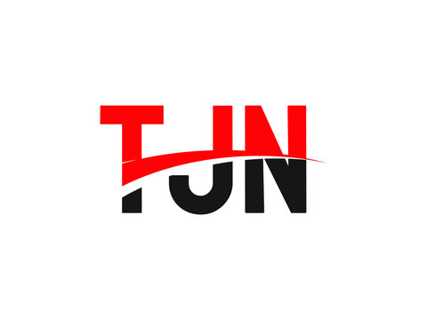 TJN Letter Initial Logo Design Vector Illustration