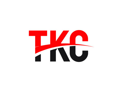 TKC Letter Initial Logo Design Vector Illustration