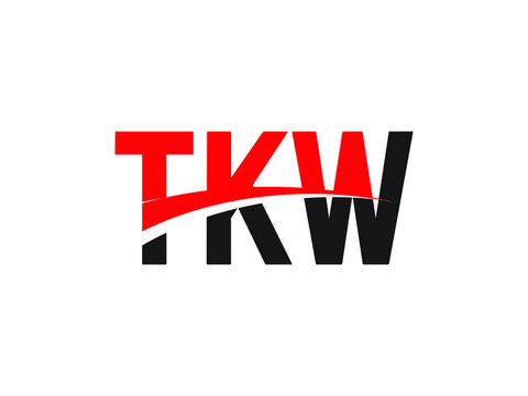 TKW Letter Initial Logo Design Vector Illustration