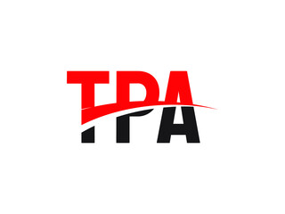 TPA Letter Initial Logo Design Vector Illustration